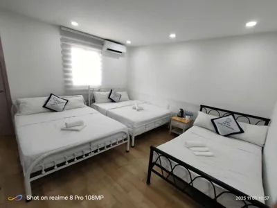 발코니가 있는 패밀리 스위트 — Lunaria Hotel - Khách Sạn Ánh Trăng